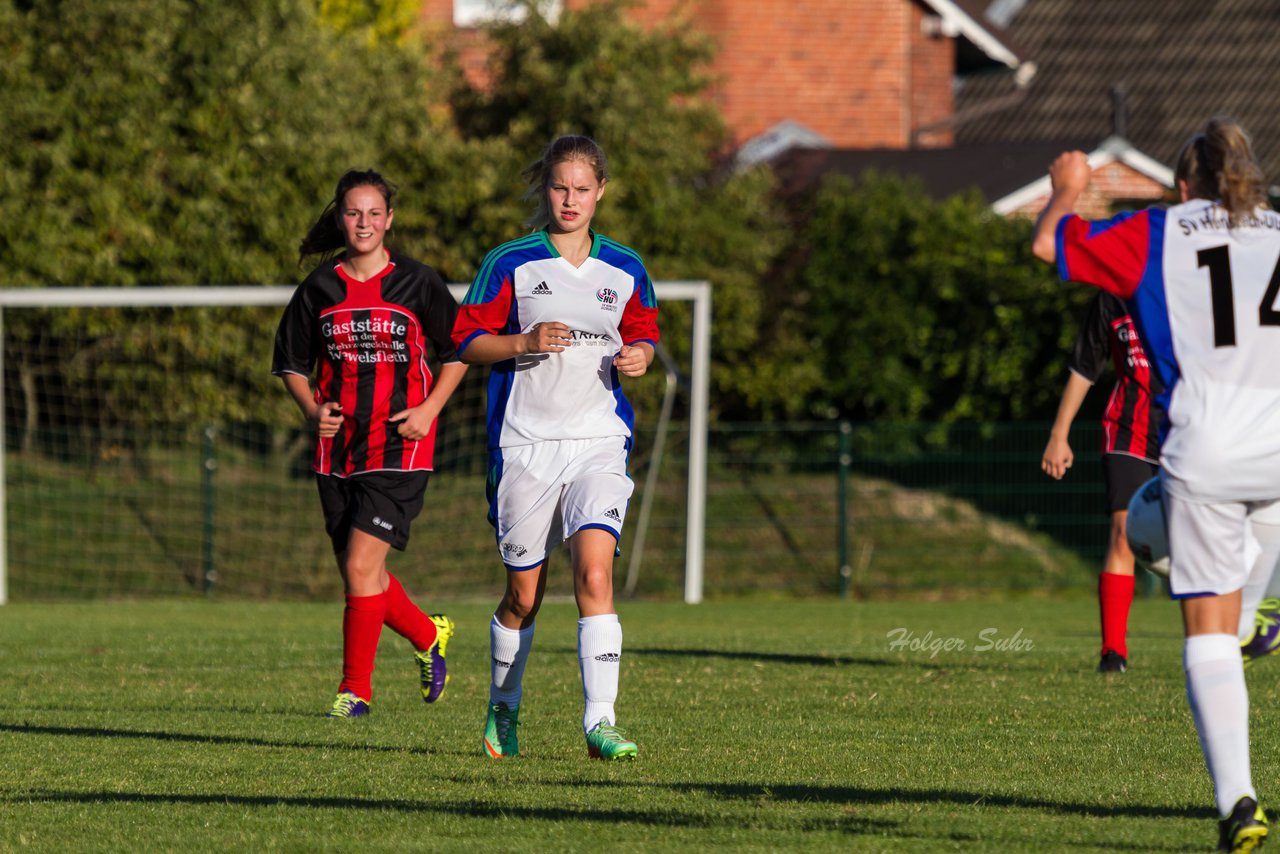 Bild 183 - B-Juniorinnen SG Wilstermarsch - SV Henstedt Ulzburg : Ergebnis: 5:1